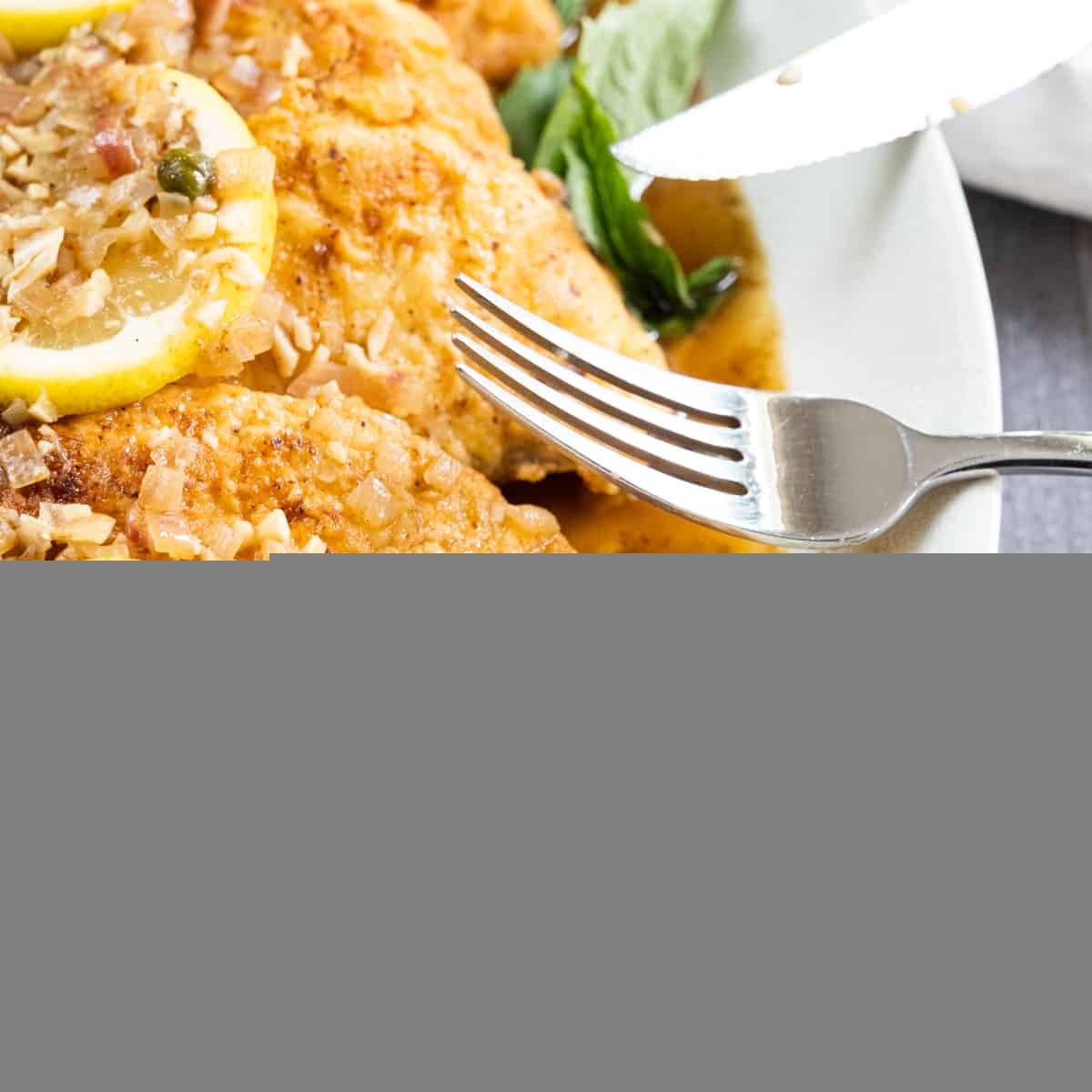 RestaurantStyle Chicken Francese always from scratch