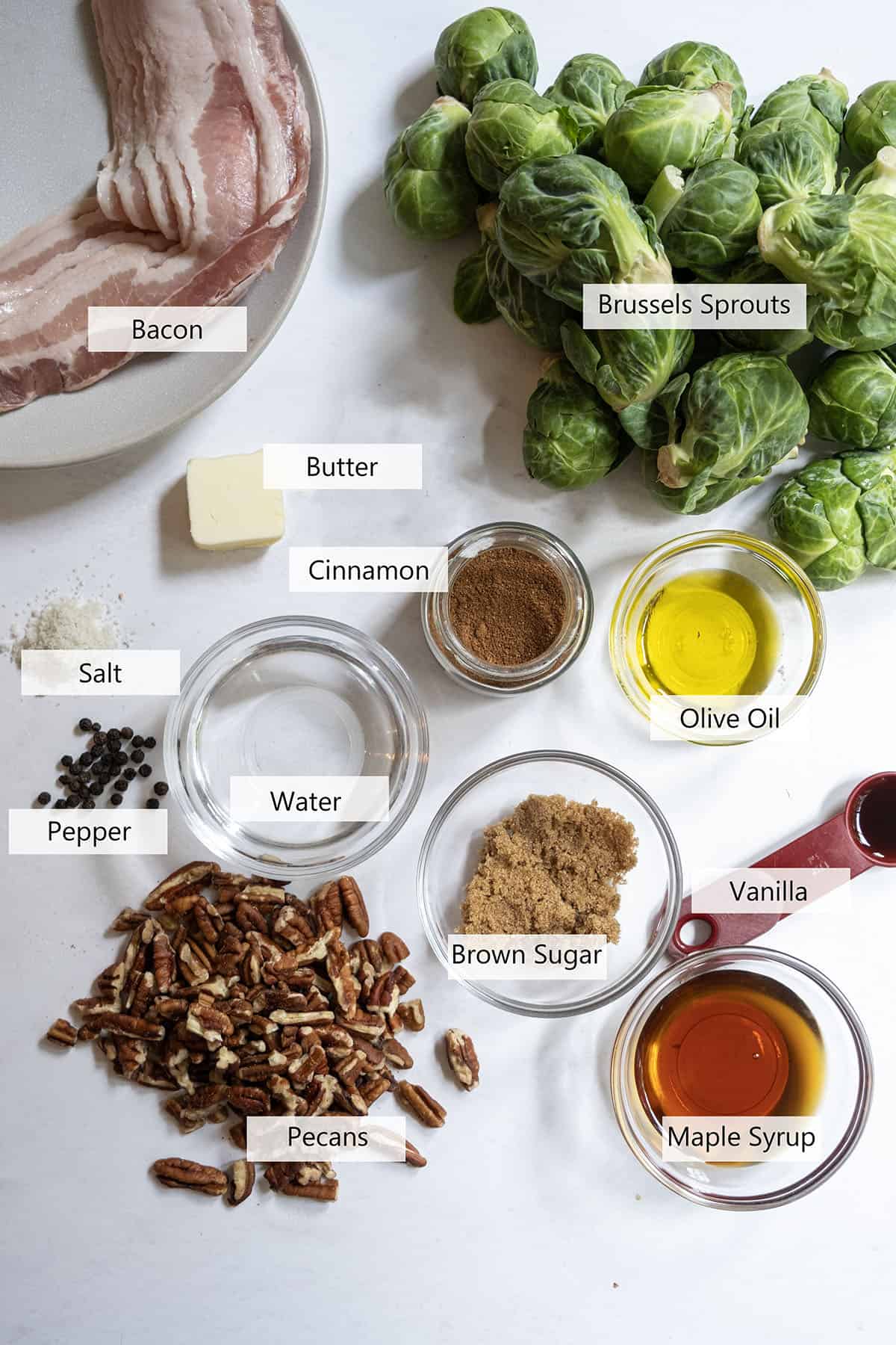 Ingredients for the recipe. 