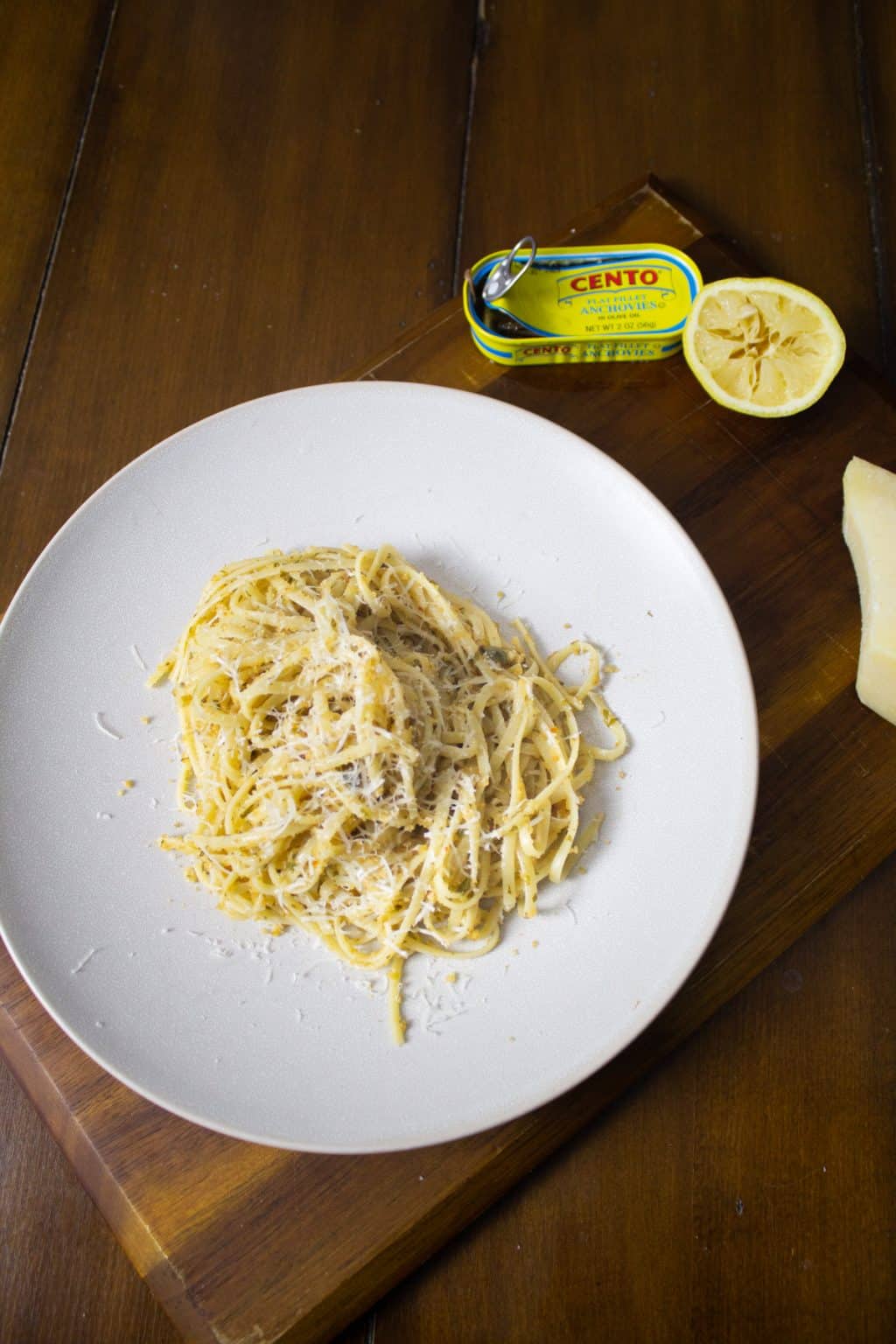 Garlic Anchovy Pasta Always From Scratch