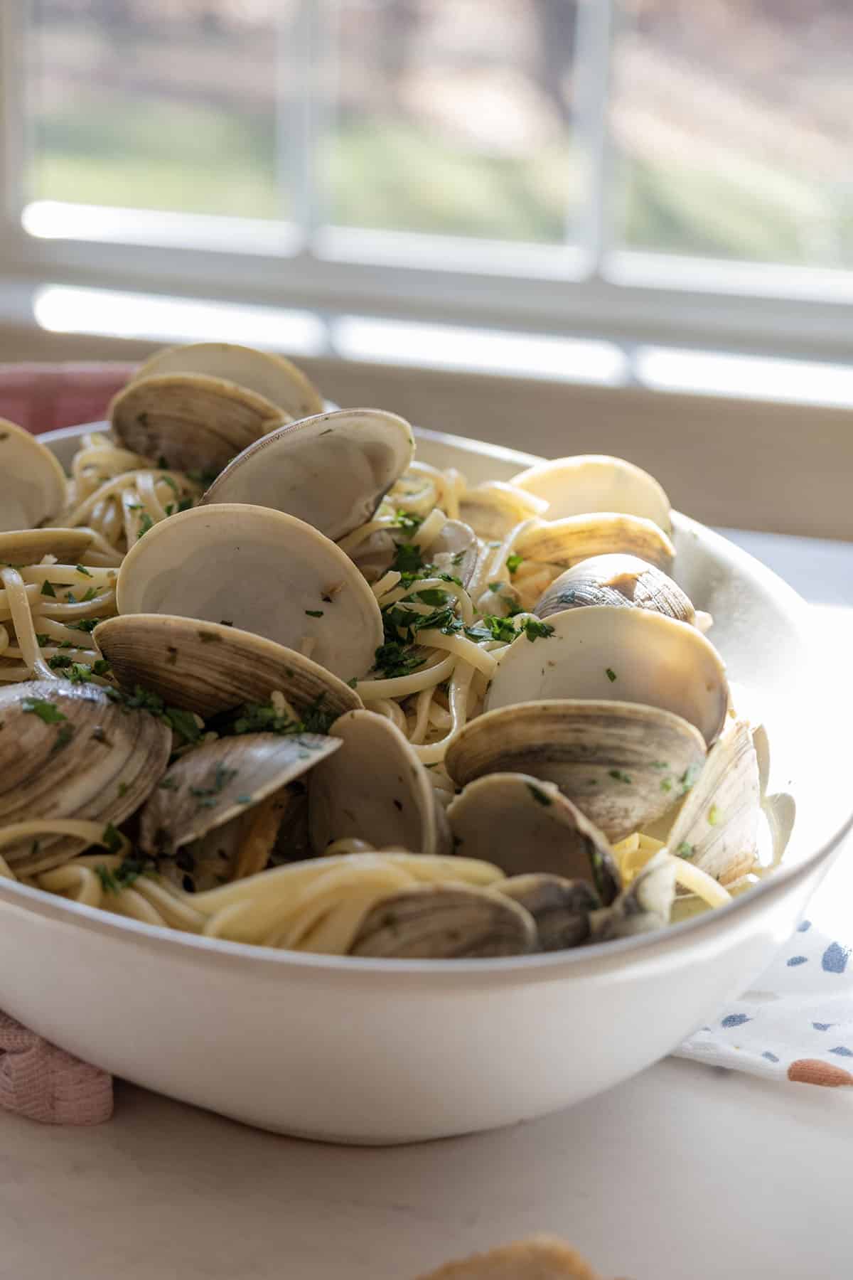 linguine with clams