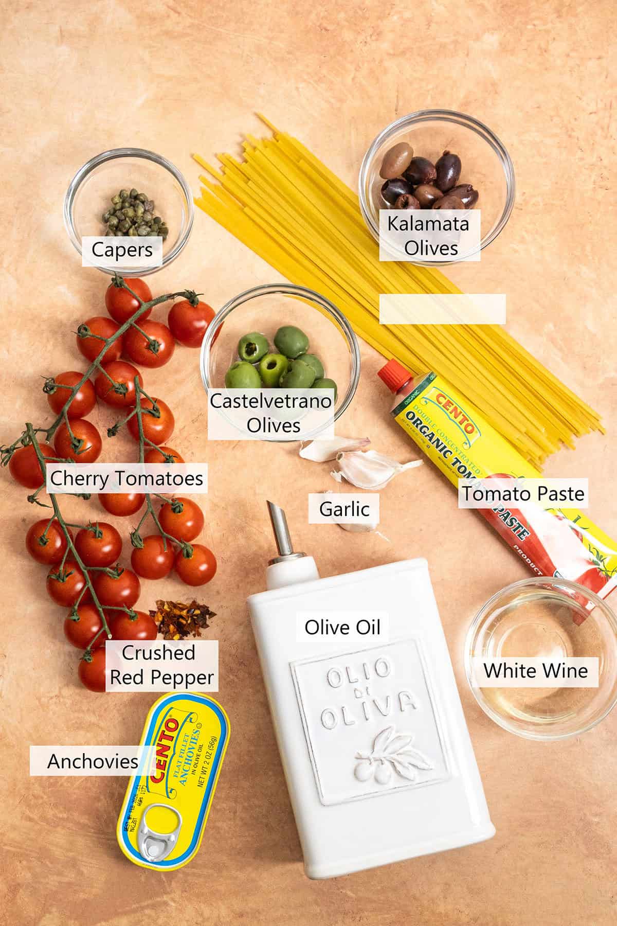 Ingredients for the recipe.