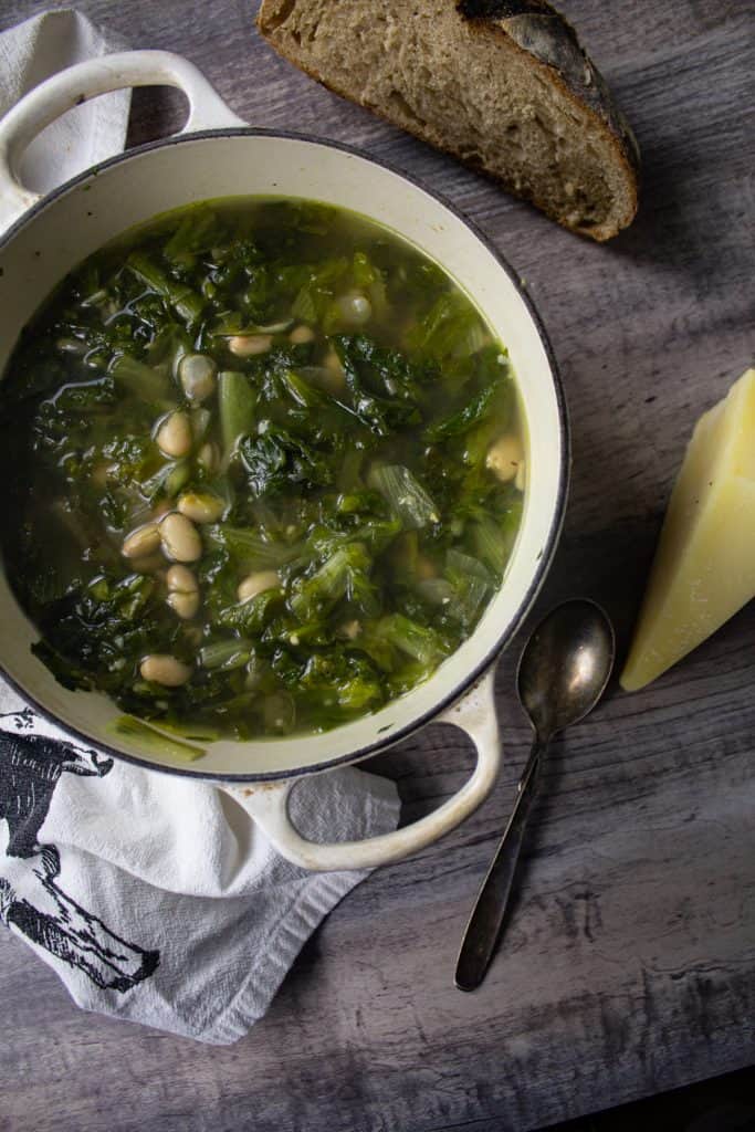 Escarole and Beans Soup - always from scratch