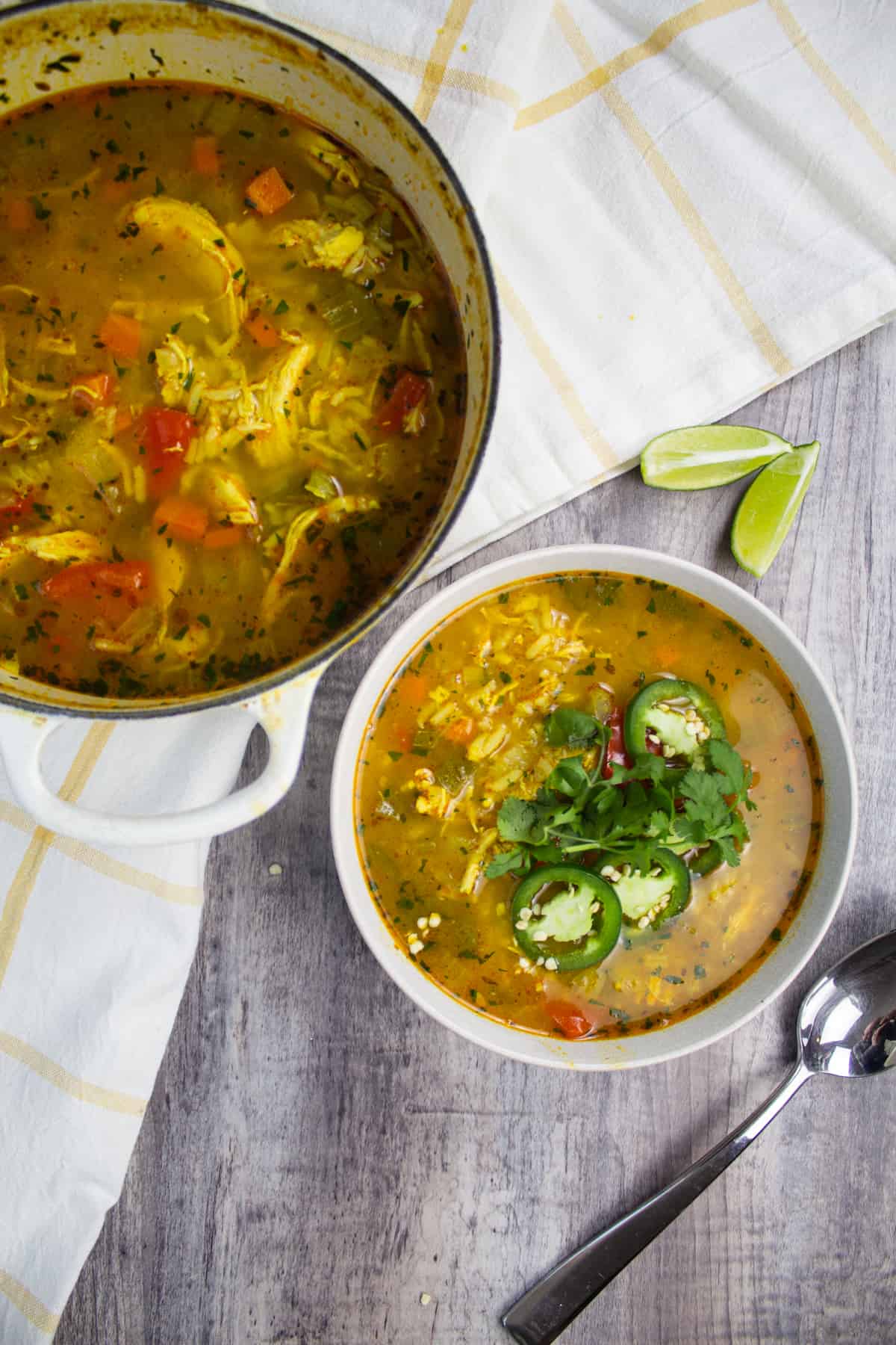 Curry Chicken and Rice Soup - always from scratch