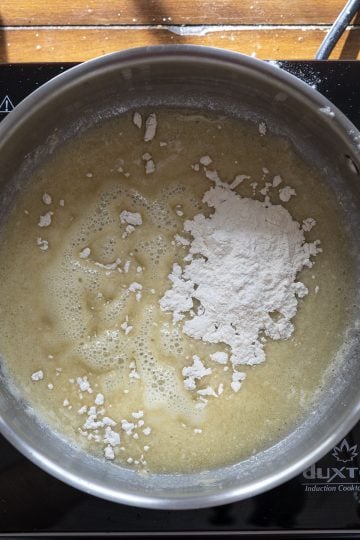 butter and flour mixed