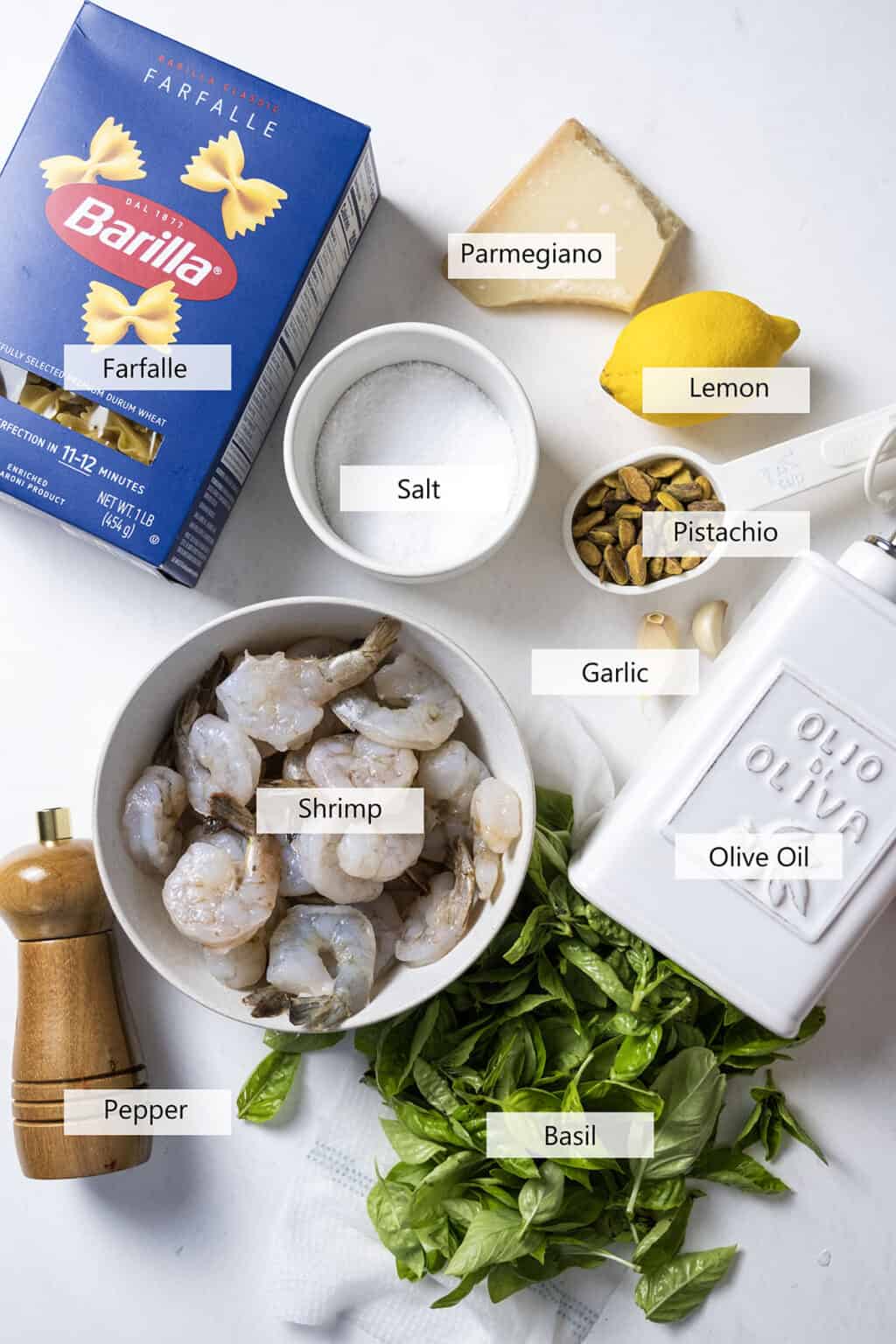 Creamy Pesto Shrimp Pasta - Always From Scratch