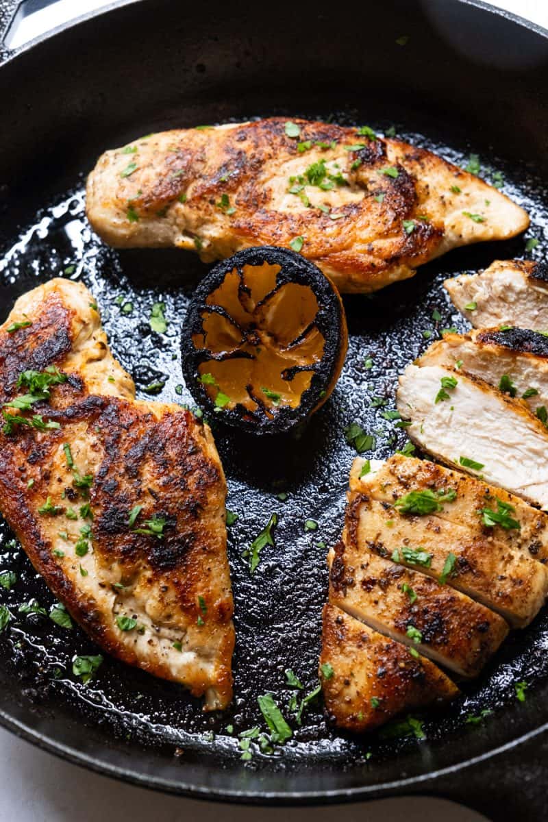 PERFECT Cast Iron Chicken Breast - always from scratch
