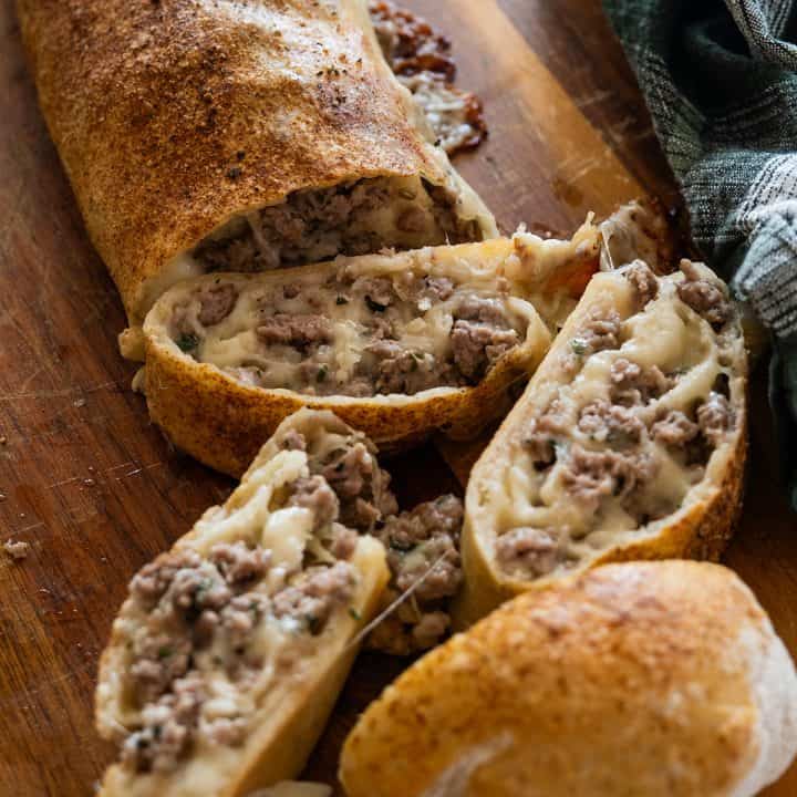 Italian Sausage Bread Always From Scratch