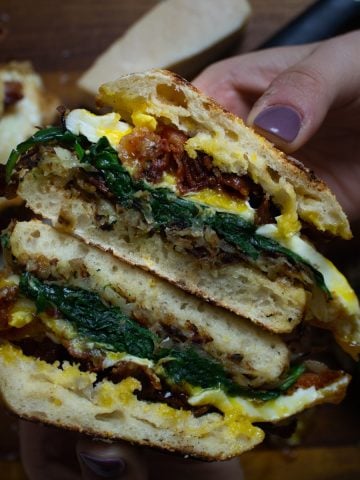 italian breakfast sandwich