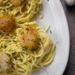 lemon pesto spaghetti