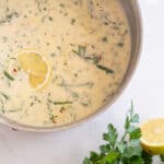 creamy lemon sauce
