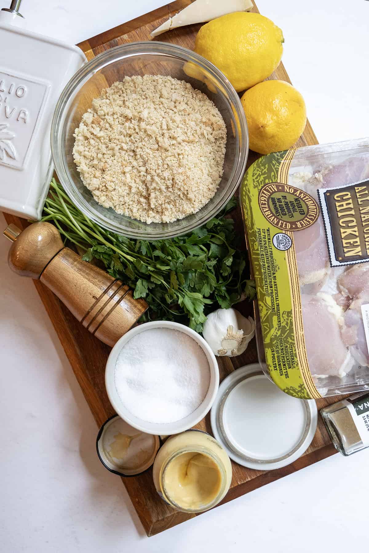 ingredients for the recipe