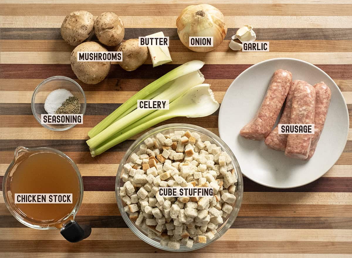 Ingredients for the recipe.