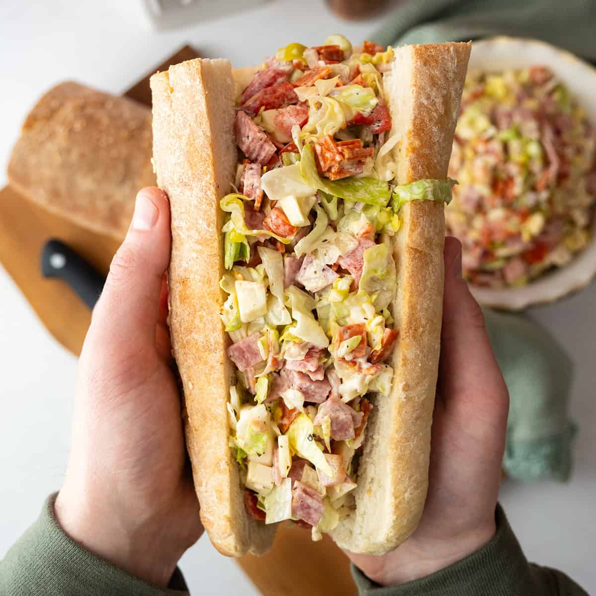 Chopped Italian Sandwich