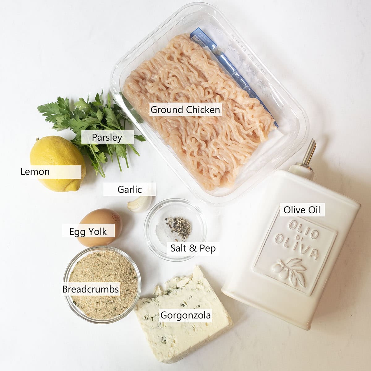 Ingredients for the recipe. 