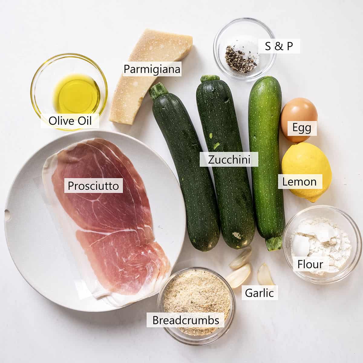 Ingredients for the recipe. 