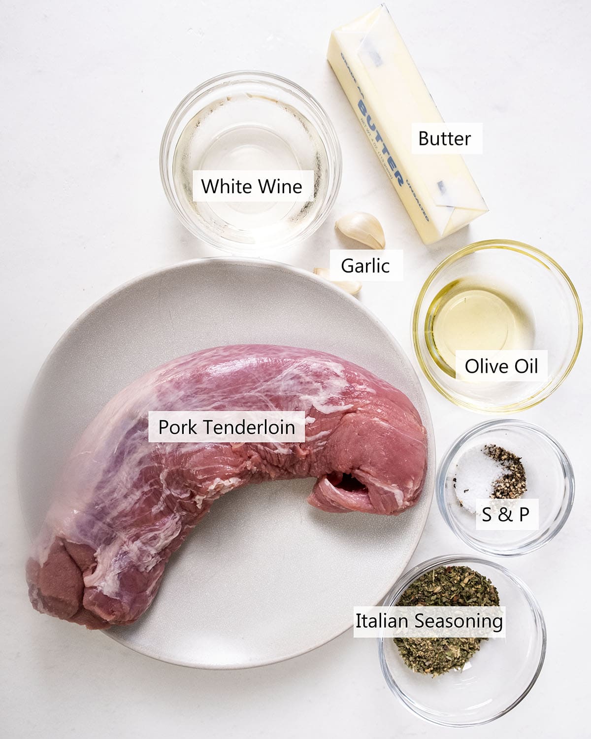 Ingredients for the recipe.