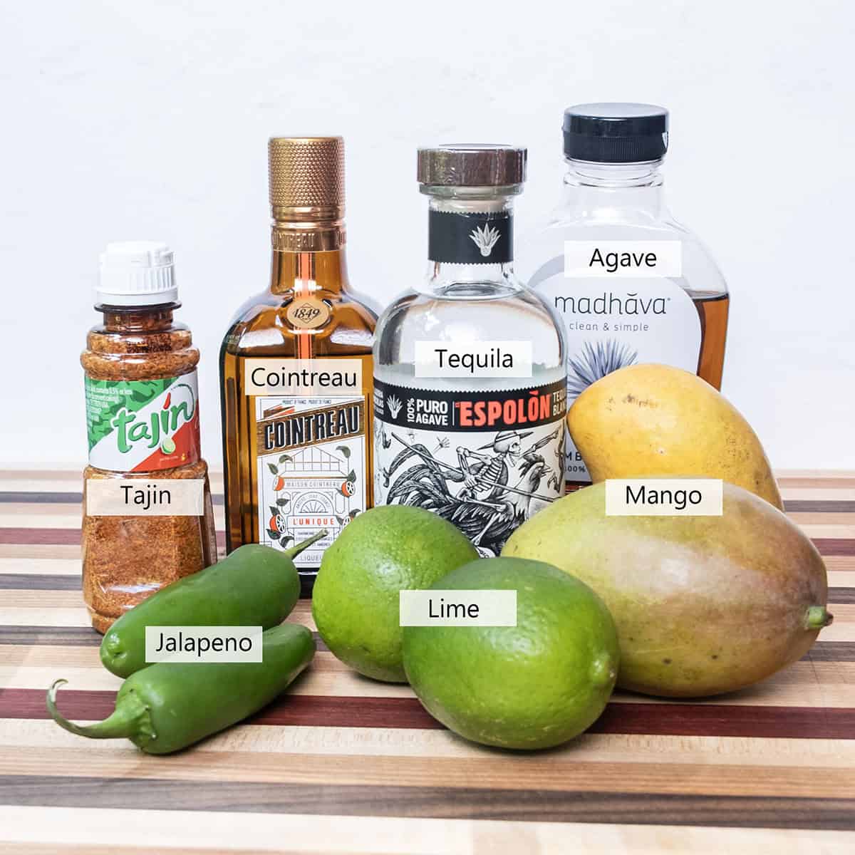 Ingredients for the recipe.