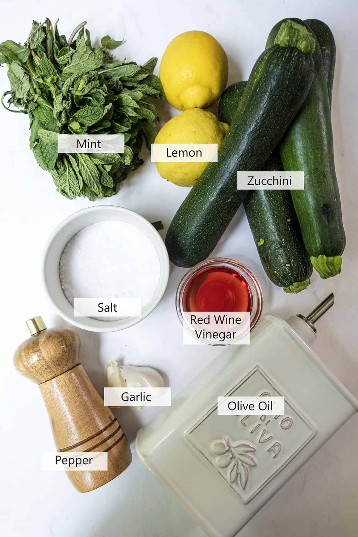 Ingredients for the recipe.