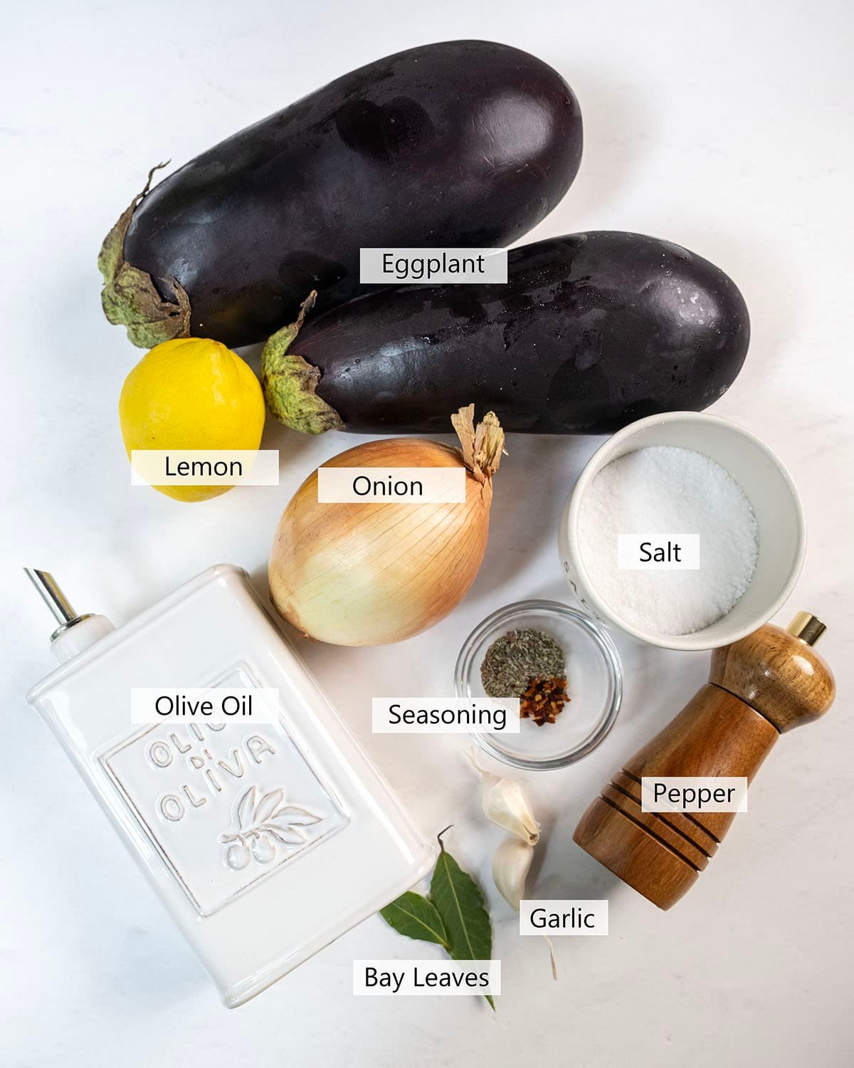 Ingredients for the recipe.