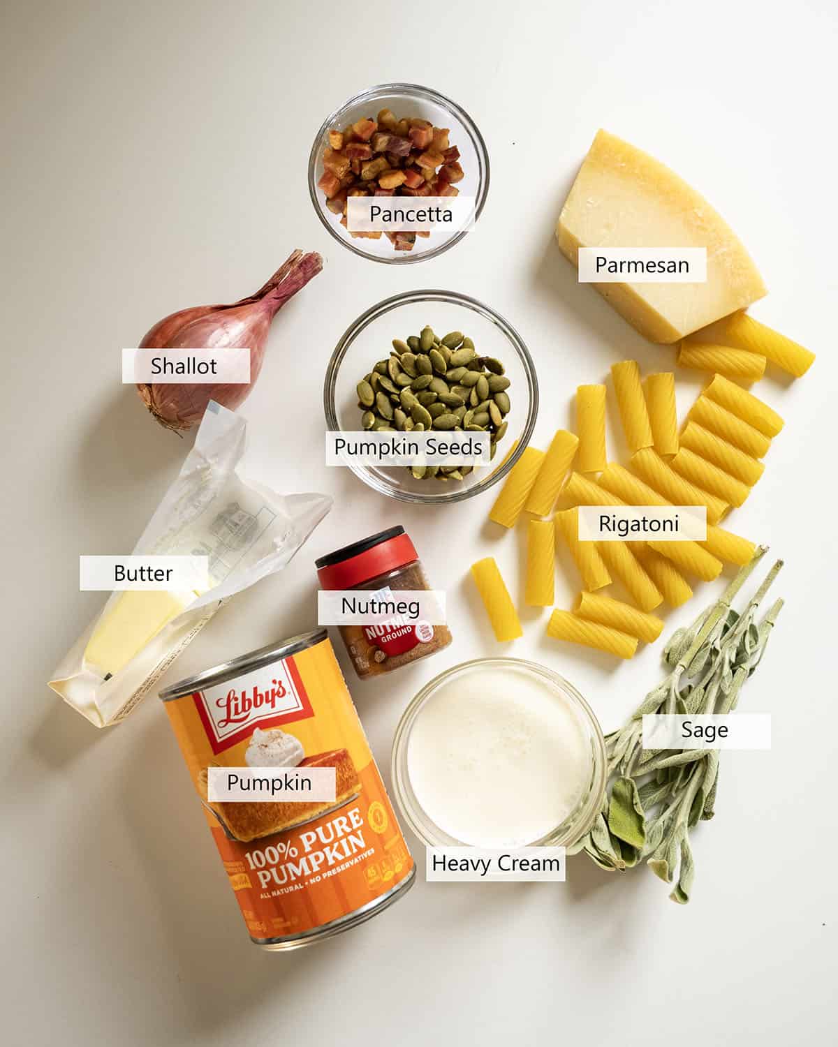 Ingredients for the recipe.