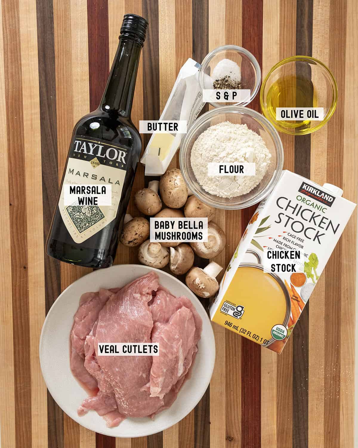 Ingredients for the recipe.