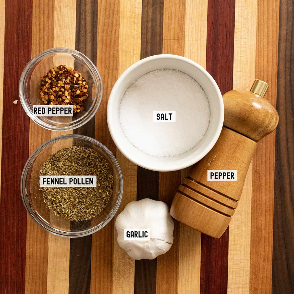 Seasoning for porchetta.