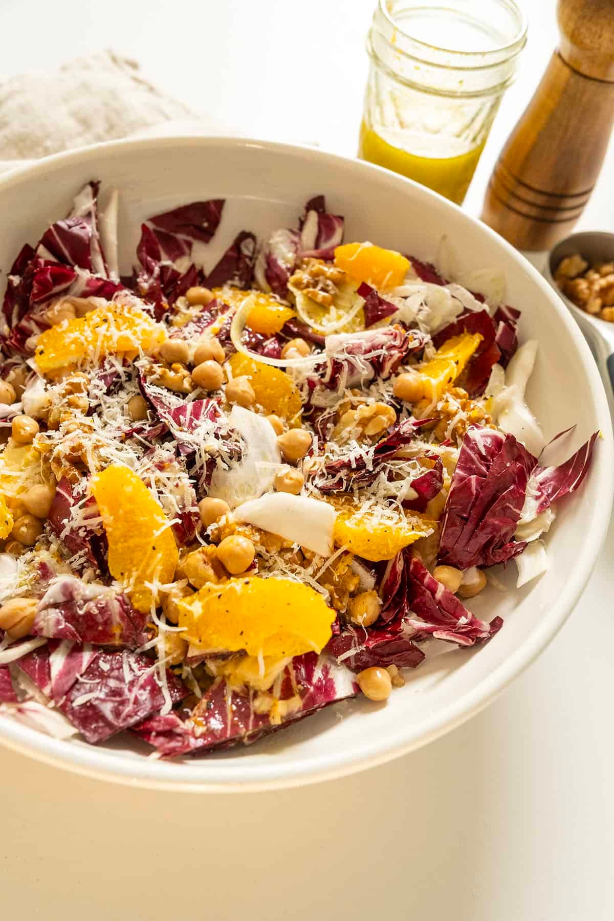 Radicchio Salad in a bowl.