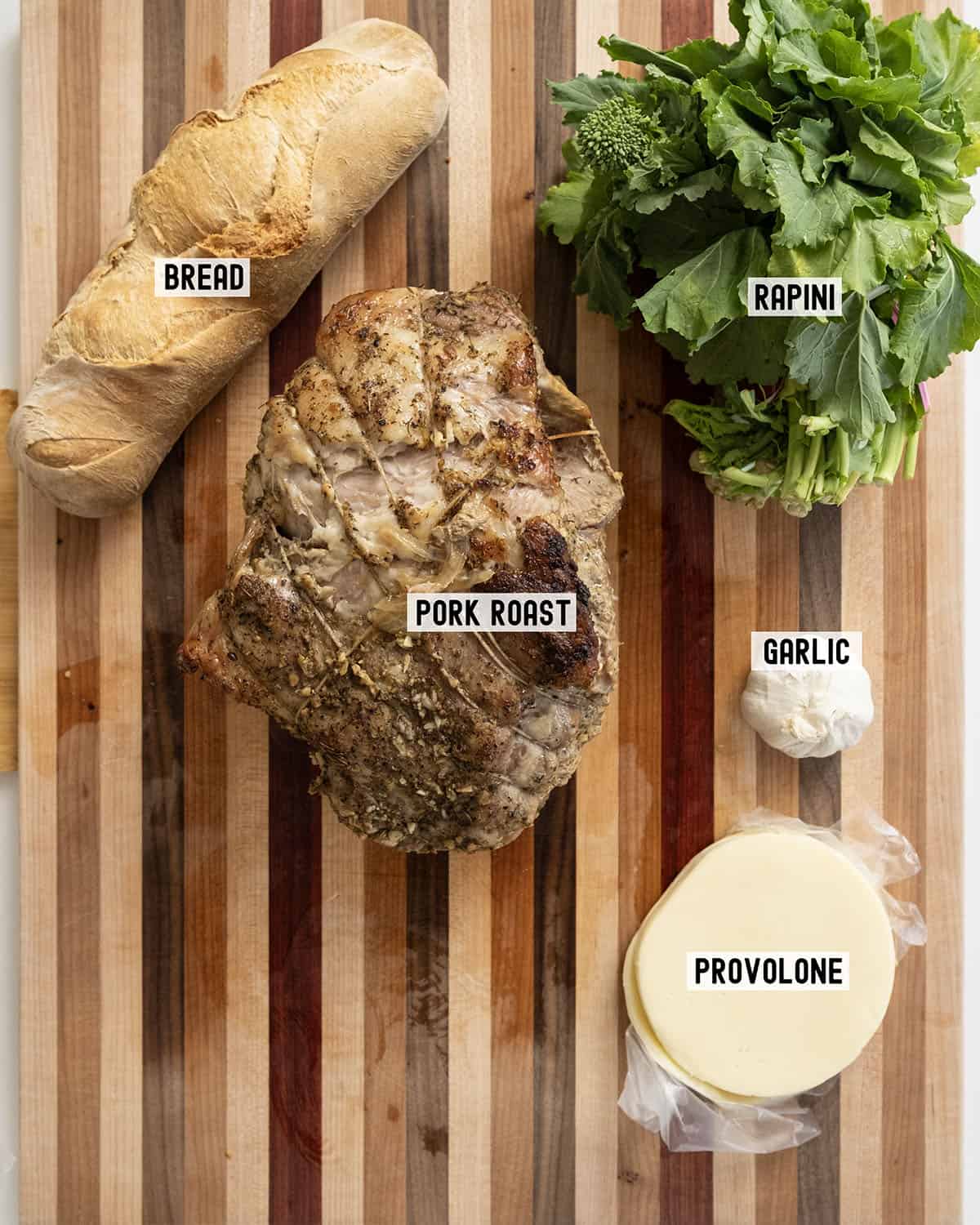 Ingredients for the recipe.