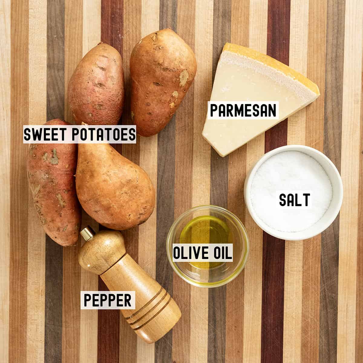 Ingredients for the recipe.
