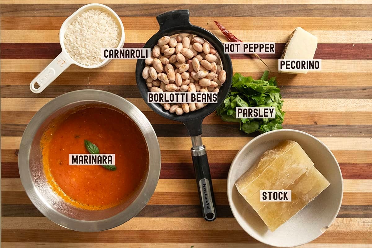 Ingredients for the recipe.