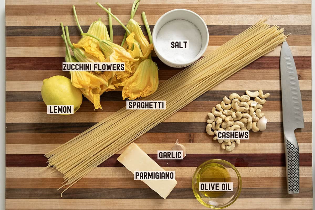 Ingredients for the recipe.